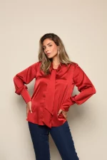 Bordeaux Jessica Blouse